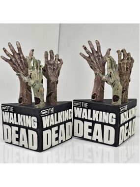 AMC the Walking Dead Bookends Set of 2 Zombie Arms Loot Crate Exclusive (No Box)